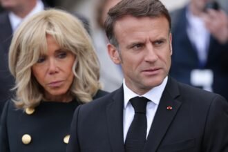 жена макрона