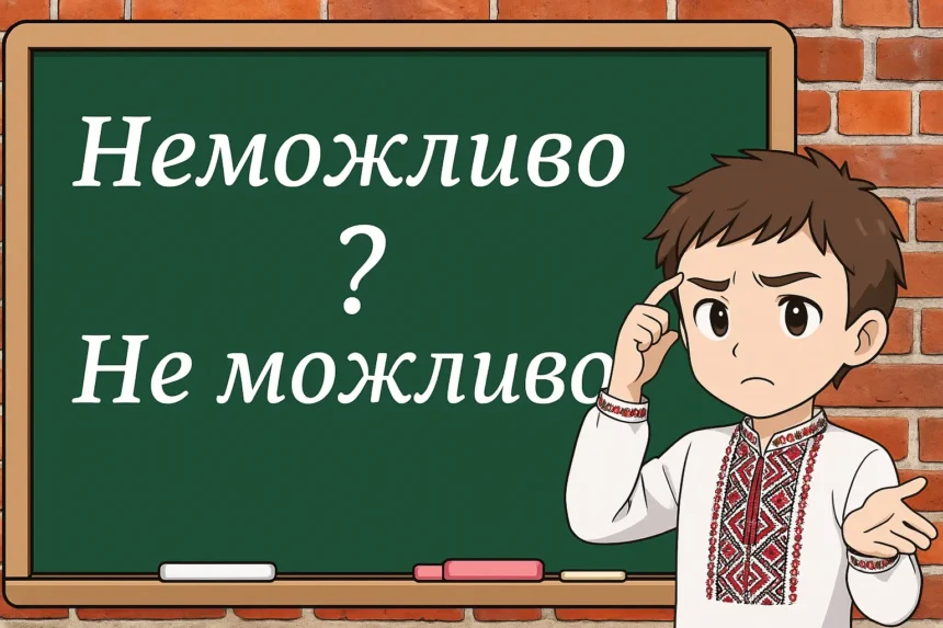 неможливо